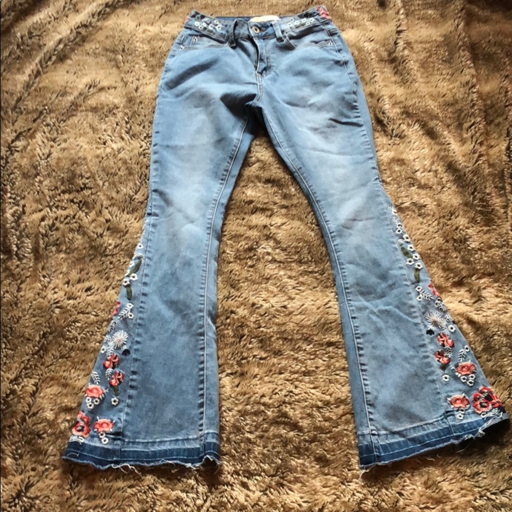High Rise Bellbottom Jeans